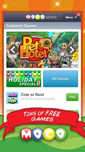 Chat, Games, Fun - MocoSpace - صورة شاشة 2