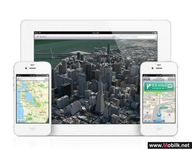“آبل” تسجل براءة اختراع لخرائط تفاعلية سهلة التصفح ‎