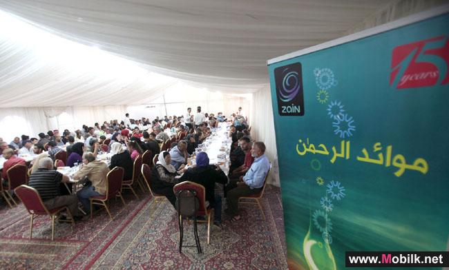 زين الاردن تقيم موائد الرحمن في محافظات المملكة خلال الشهر الفضيل 