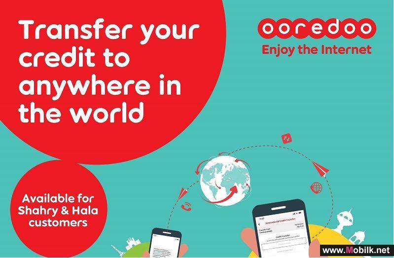 Ooredoo Makes Long Distance Easier with International Credit Transfer for Hala and Shahry Users