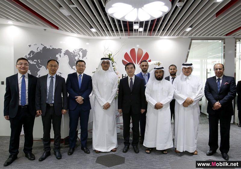 Huawei becomes one of the first multi-national technology companies to register with one hundred percent ownership in Qatar, opens new office in Doha to support expanded activities