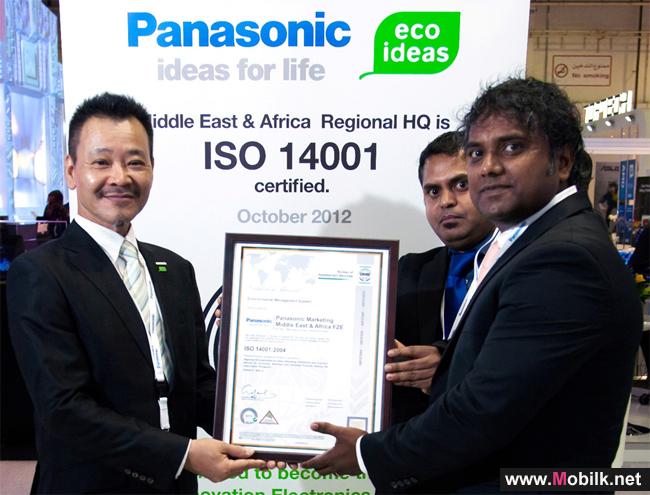 Panasonic Middle East and Africa Headquarters Now ISO 14001:2004 Certified