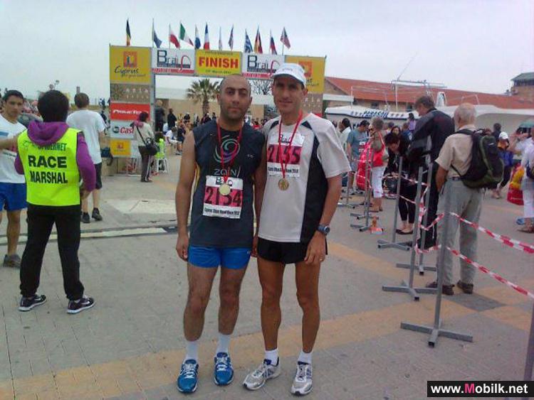 العداء سهيل النشاش يشارك في سباقChariofare 2013 في ماليزيا