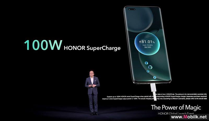 HONOR تعلن عن إطلاق هاتف HONOR Magic4 Pro الرائد الجديد مع شحن لاسلكي بقدرة 100 واط 