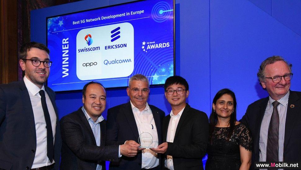 Ericsson’s 5G leadership in Europe awarded at World 5G Summit