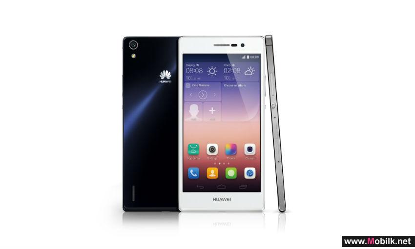 Huawei Launches Flagship Ascend P7 in the Region