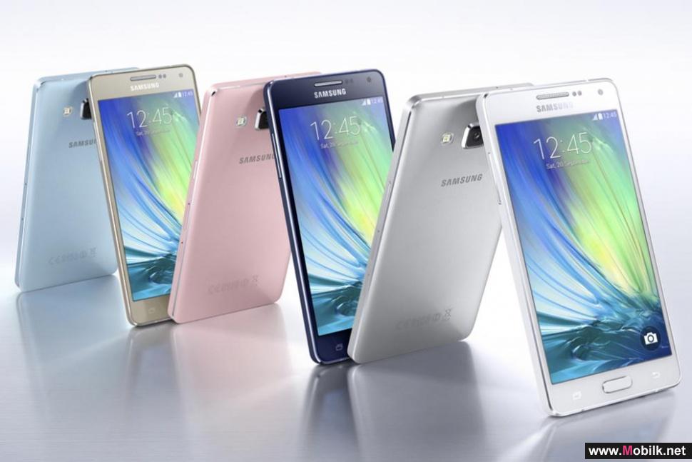 سامسونج تكشف النقاب رسميا عن الهاتفين Galaxy A3 و Galaxy A5