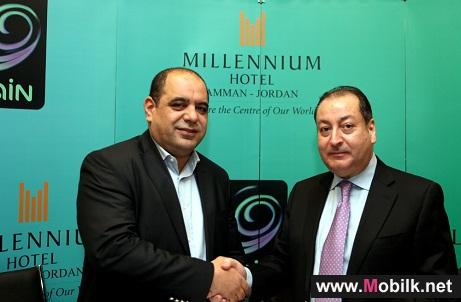زين و ميلينيوم عمان يوقعان إتفاقية شراكة لتقديم حلول إتصالات متكاملة