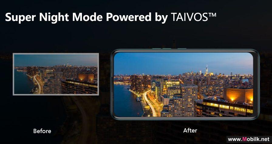 TECNO CAMON 15 مع TAIVOS ™ لديها مؤهلات التصوير الليلي الحقيقية!