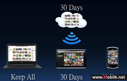 AcerCloud Connects All Personal Devices Securely for  Anytime, Anywhere Access to Digital Media and Data  