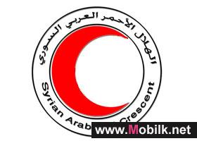 Syriatel delivers the donations to the Syrian Red Crescent for the people of Gaza 