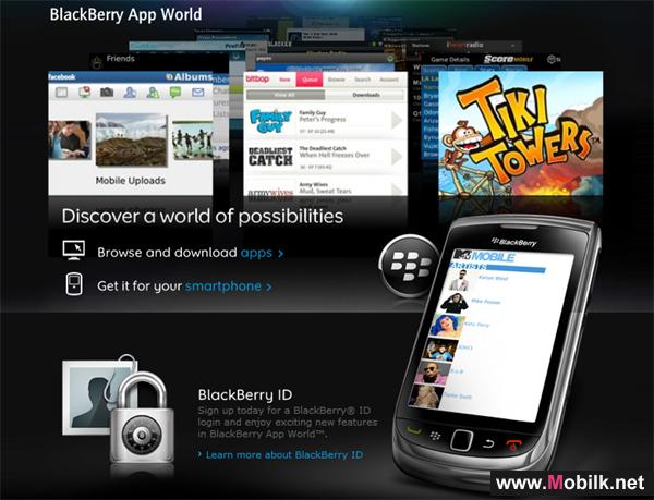 الفرصة الأخيرة لعملاء BlackBerry للحصول على تطبيقات مجانية من موقع BlackBerry App World  