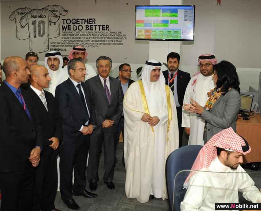 وزير الدولة لشئون الاتصالات يزور شركة "بتلكو" وينوه بدورها الهام منذ نشأتها فى تطور وازدهار قطاع الاتصالات بالمملكة