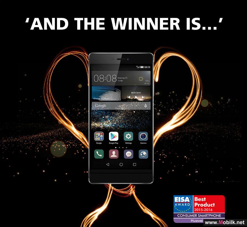 Huawei P8 wins EISA Consumer Smartphone Award