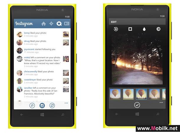 Nokia Lumia Users in Jordan Get Instagram