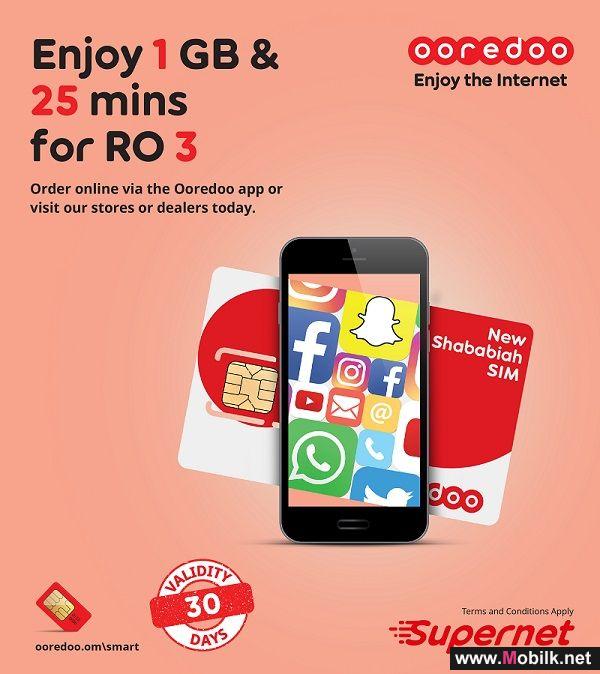 Ooredoo’s New Shababiah Smart SIM Lets Customers Stay Connected for Longer