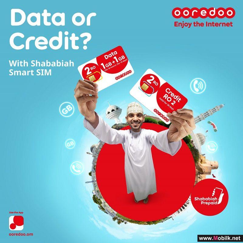 Ooredoo’s Shababiah Starter Packs Now with Double the Data