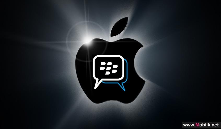 شركة بلاك بيري تسلم تطبيق"BBM" لـ"آبل" وتنتظر الرد