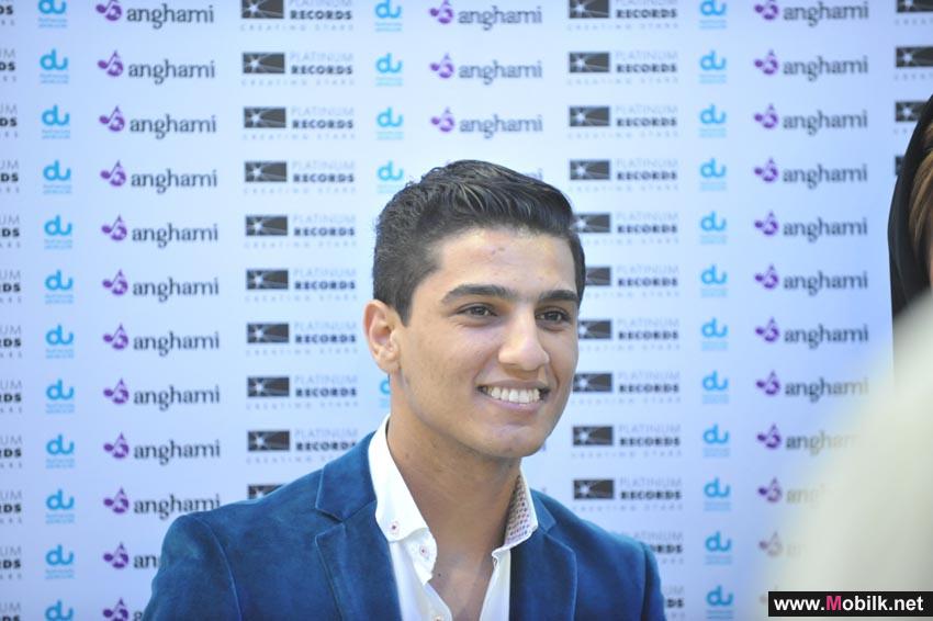دو تستضيف محمد عساف نجم برنامج (محبوب العرب) بجناحها في معرض جيتكس 2013