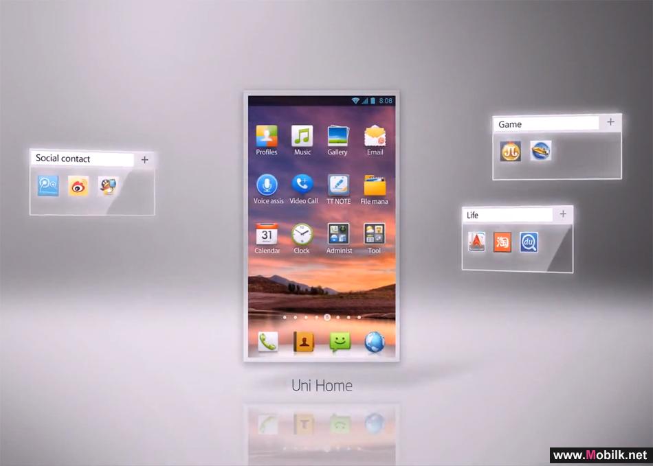 Huawei Showcases Proprietary User Interface  for Android Devices 