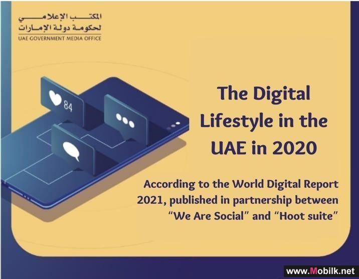 The Telecommunications and Digital Government Regulatory Authority:  The World Digital Report 2020 highlights the digital lifestyle in the UAE