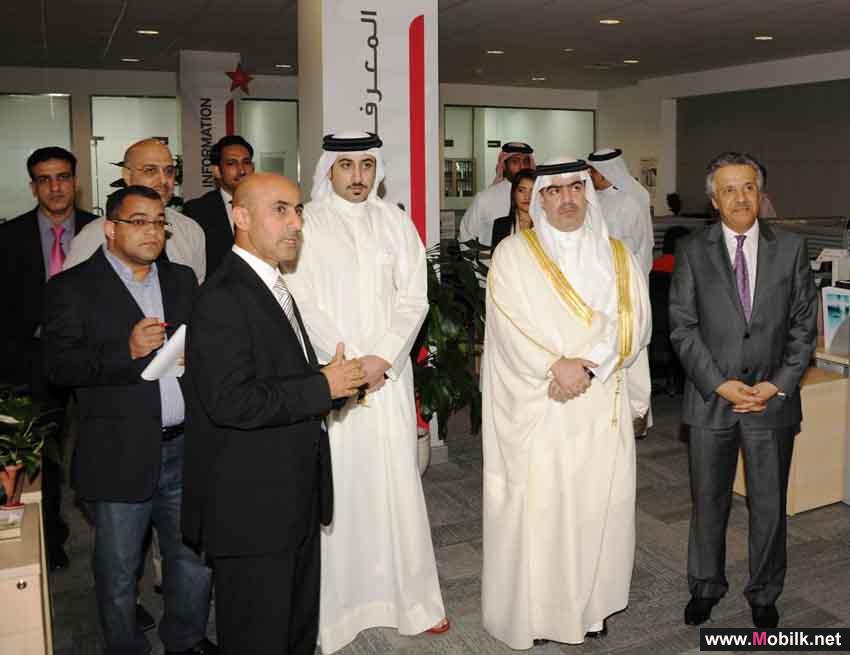 وزير الدولة لشئون الاتصالات يزور شركة "بتلكو" وينوه بدورها الهام منذ نشأتها فى تطور وازدهار قطاع الاتصالات بالمملكة