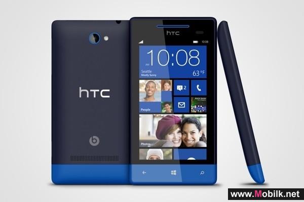 HTC unveils two Windows Phone 8 handsets