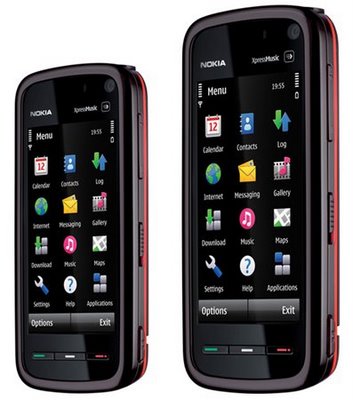 As rumored about Nokias third full touch phone is the Nokia 5530 XpressMusic 