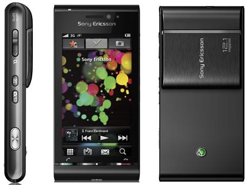Black turns to silver , New color for Sony Ericsson Idou