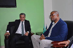  زين جنوب السودان تستقبل فوريست ويتيكر سفير النوايا الحسنة