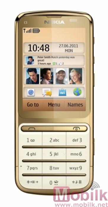 نوكيا C3-01 Gold Edition